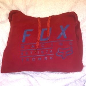 Fox sweatshirt. Small in boys.